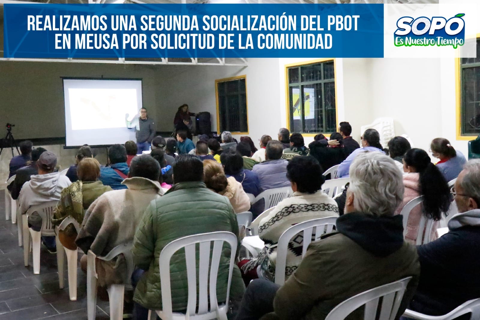 Nuestra prioridad es escuchar a la comunidad, atender sus dudas y sugerencias para lograr una propuesta de PBOT en beneficio de todos los soposeños