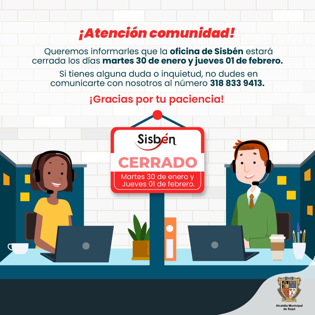 ¡ Atención comunidad!