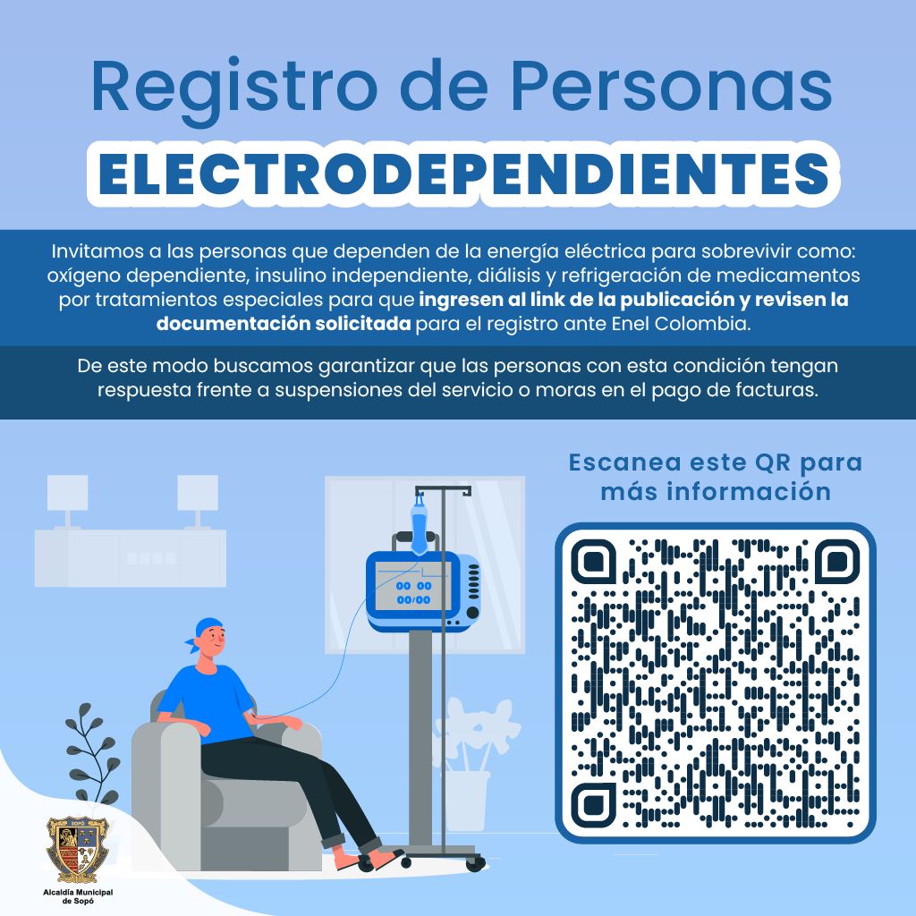 Registro de personas electrodependientes